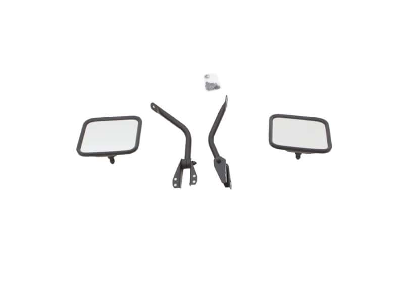 Rampage — Rampage 1955-1983 Jeep CJ5 Side Mirrors - Black
Door Mirror Set - view 1
