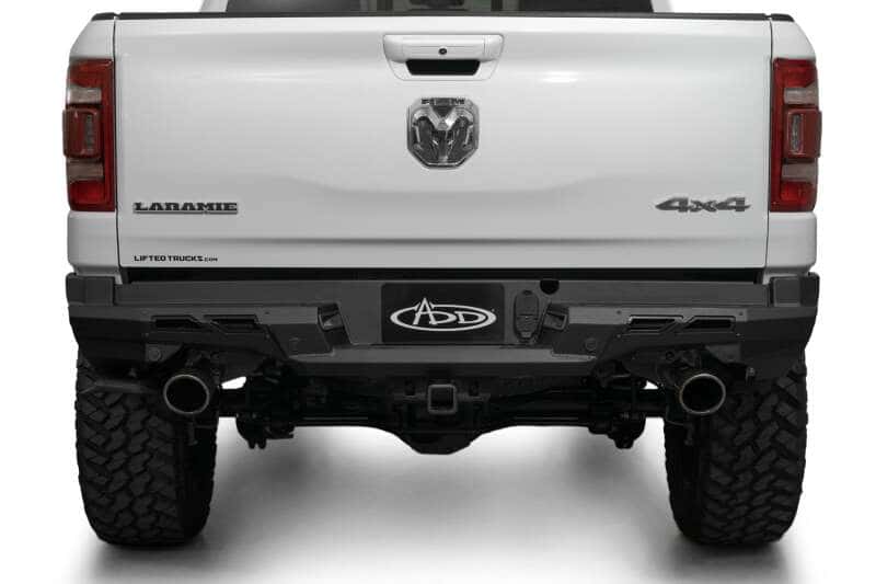 Addictive Desert Designs — Addictive Desert Designs 19-24 RAM 1500 Black Label Rear Bumper
Bumper- Rear - view 16