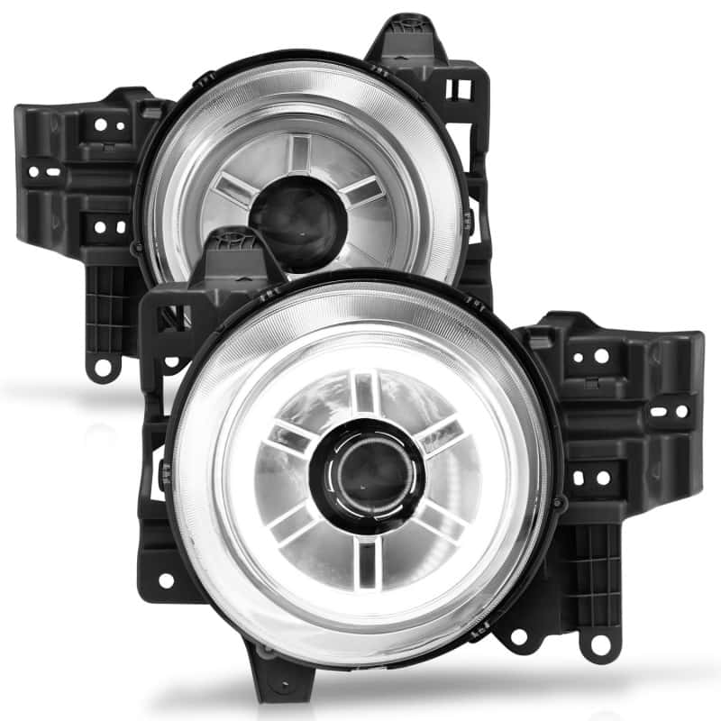 ANZO — ANZO 2007-2013 Toyota Fj Cruiser Projector Headlights w/ Halo Chrome
Head Light Set
HdLtSet - view 4