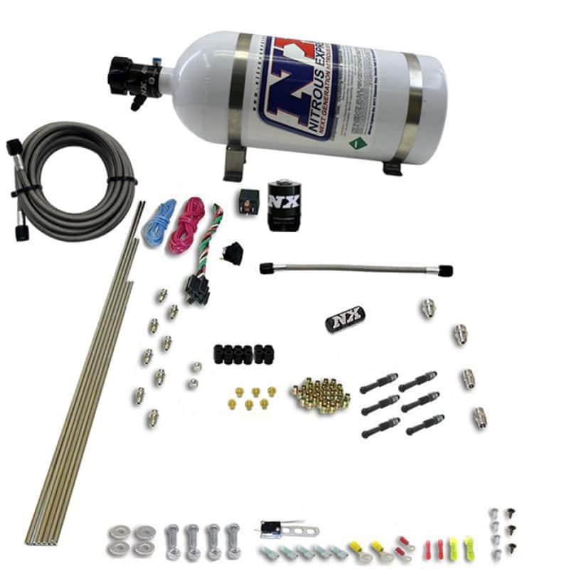 Nitrous Express — Nitrous Express 6-Cyl Dry Direct Port Nitrous System 15lb Bottle
Injection System Kit
N2OSys - view 2