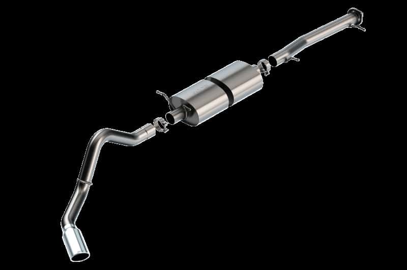 Borla — Borla 20-22 Chevrolet/GMC Silverado/Sierra 6.6L T-304 SS Cat-Back S-Type Exhaust - Brushed
Cat-Back System - view 2