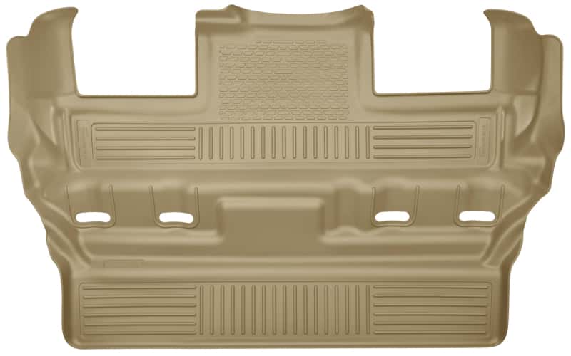 Husky Liners — Husky Liners 2015 GM Escalade/Tahoe/Yukon WeatherBeater Tan 3rd Seat (Bucket 2nd) Floor Liner - view 1