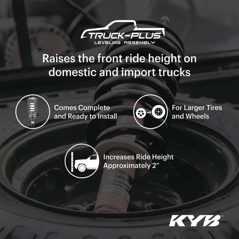 KYB — KYB Strut Plus Front Truck-Plus Leveling Assembly 14-18 Chevrolet Silverado 1500 4WD
Truck-Plus - view 5