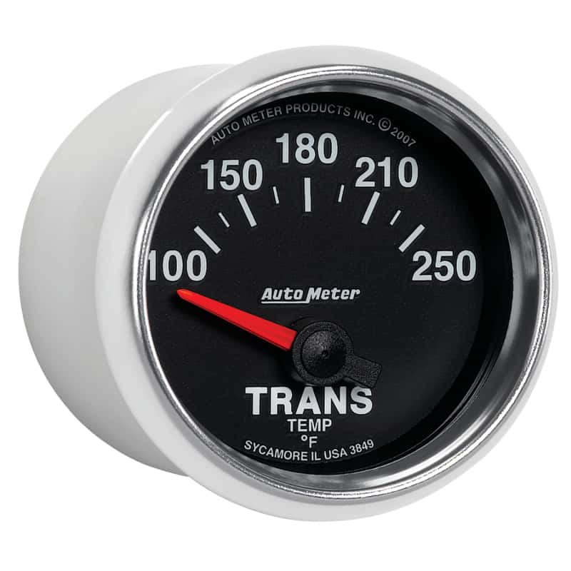 AutoMeter — Autometer GS 52mm 100-250 Degree F Short Sweep Electronic Transmission Temperature Gauge
2-1/16" TRANS TEMP, - view 11