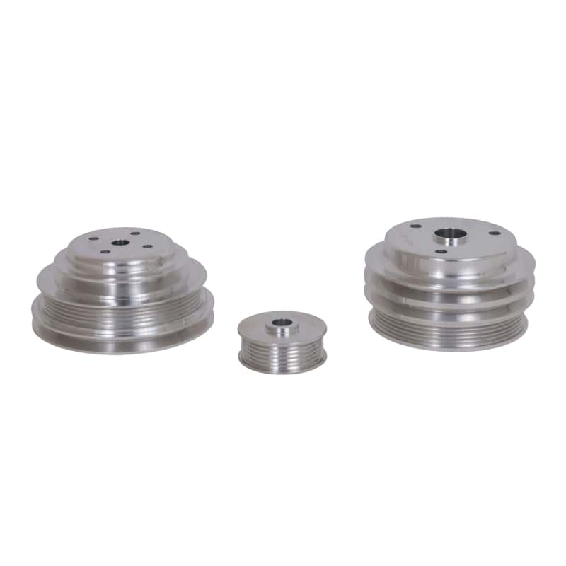 BBK — BBK 85-97 GM Truck 305 350 Underdrive Pulley Kit - Lightweight CNC Billet Aluminum (3pc)
Under Drive Pulleys
Pulley Kit - view 11