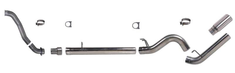 Diamond Eye Performance — Diamond Eye KIT 5in DPF-BACK w/ DP Single AL 08-10 Ford 6.4L Powerstroke F250/F350
KIT; 5in.; DPFBS; AL - view 3