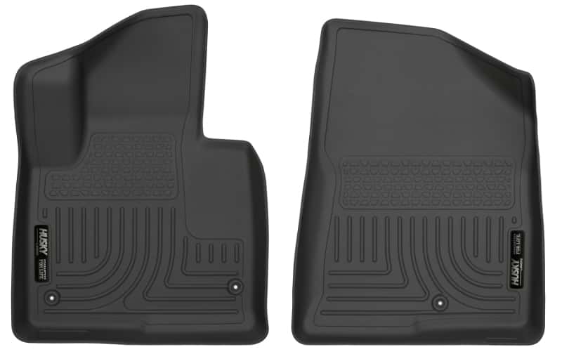 Husky Liners — Husky Liners 13-15 Hyundai Sante Fe GLS/Limited WeatherBeater Front Row Black Floor Liners
FLOOR COVERINGS
Floor Liners - view 1