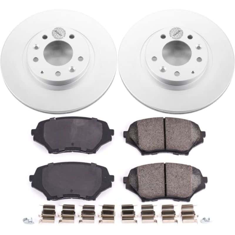 PowerStop — Power Stop 06-15 Mazda MX-5 Miata Front Z17 Evolution Geomet Coated Brake Kit - view 1