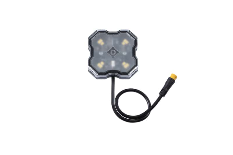 Diode Dynamics — Diode Dynamics Stage Series Single Color LED Rock Light - Red M8 (one) - view 7