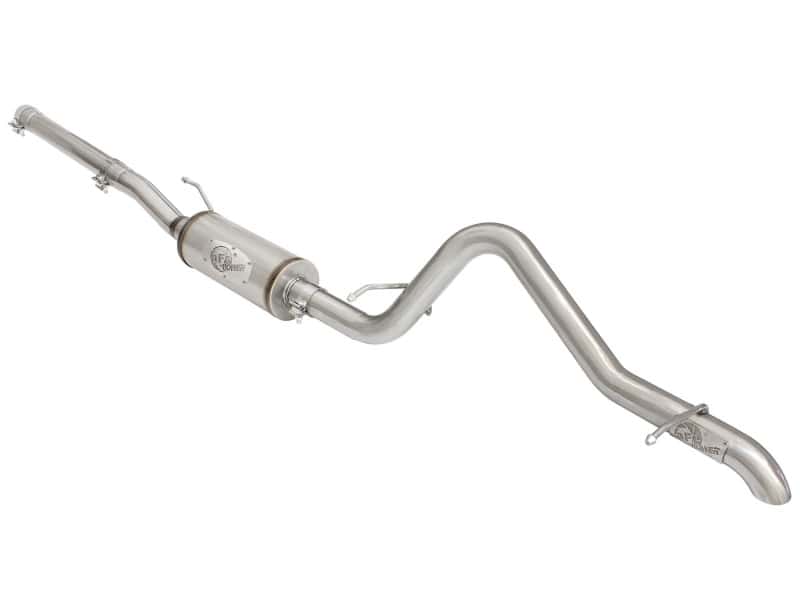 aFe — aFe MACHForce XP 2.5in SS-409 Cat-Back Exhaust 07-16 Jeep Wrangler (JK) V6-3.6L/3.8L (2-4 Door)
Cat-Back Exhaust - view 1