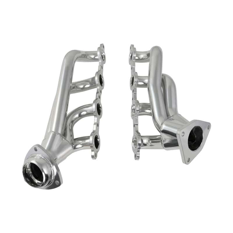 JBA — JBA 02-13 GM Truck 4.8L/5.3L LS Silver Ctd Cat4Ward Header
Exhaust Header - view 3