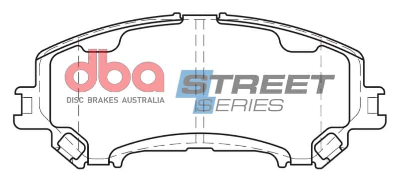 DBA — DBA 2018 Nissan Rogue (295mm Front Rotor Excl Hybrid) Street Series Front Brake Pads
Brake Pad - view 2