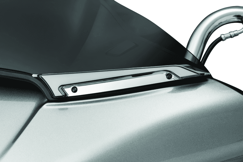 Kuryakyn — Kuryakyn Tracer Windshield Trim Lights Chrome - view 2