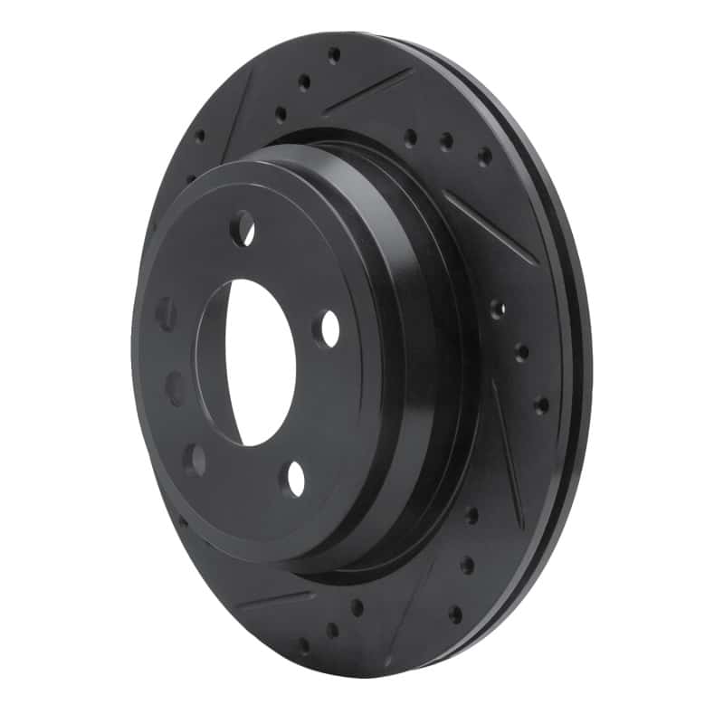 R1 Concepts — R1 06-20 BMW 328I Rear Left Drilled & Slotted Black Brake Rotor
R1 Brake Rotor Drill - view 2