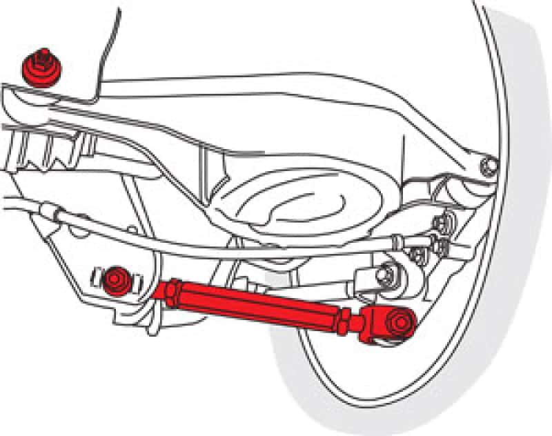SPC Performance — SPC Performance 03-08 Nissan 350Z/03-07 Infiniti G35 Rear Adjustable Camber Arm
CAMBER/TOE KIT
ADJ ARM EA - view 3
