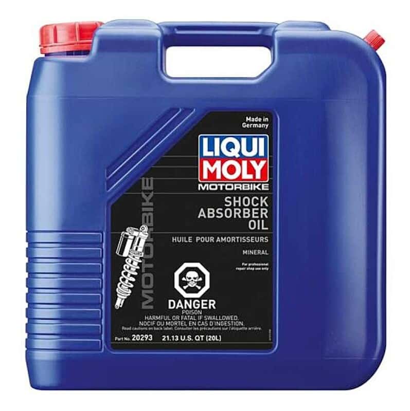 LIQUI MOLY — LIQUI MOLY 20L Motorbike Shock Absorber Oil
Shock Absorber Oil
lqm20293 - view 1