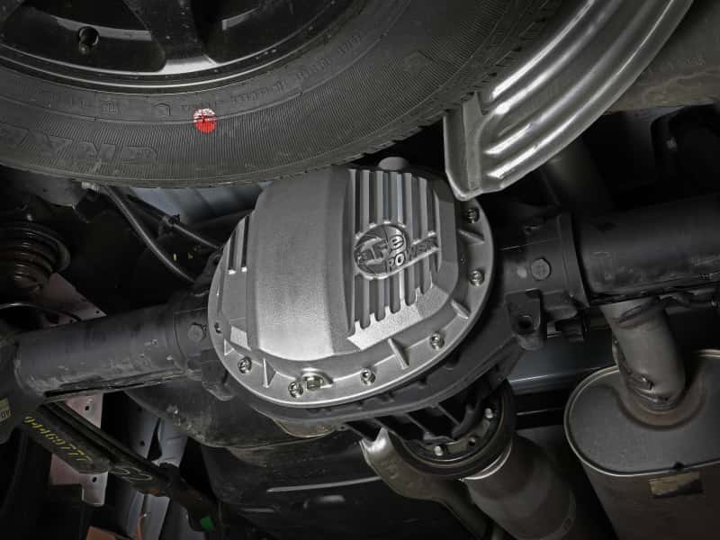 aFe — aFe Pro Series GMCH 9.5 Rear Diff Cover Raw w/ Machined Fins 19-20 GM Silverado/Sierra 1500
Differential Cover - view 7
