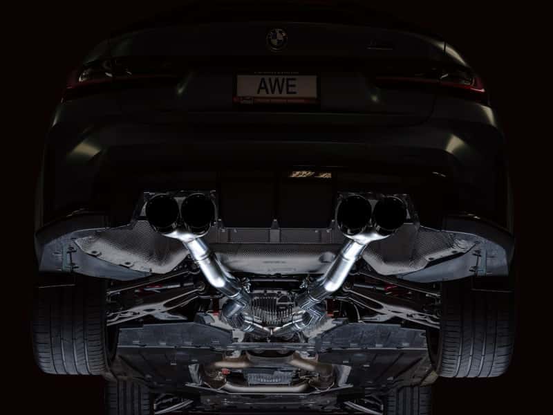 AWE Tuning — AWE Track Edition Catback Exhaust for BMW G8X M3/M4 - Diamond Black Tips
Track Exhaust - view 10