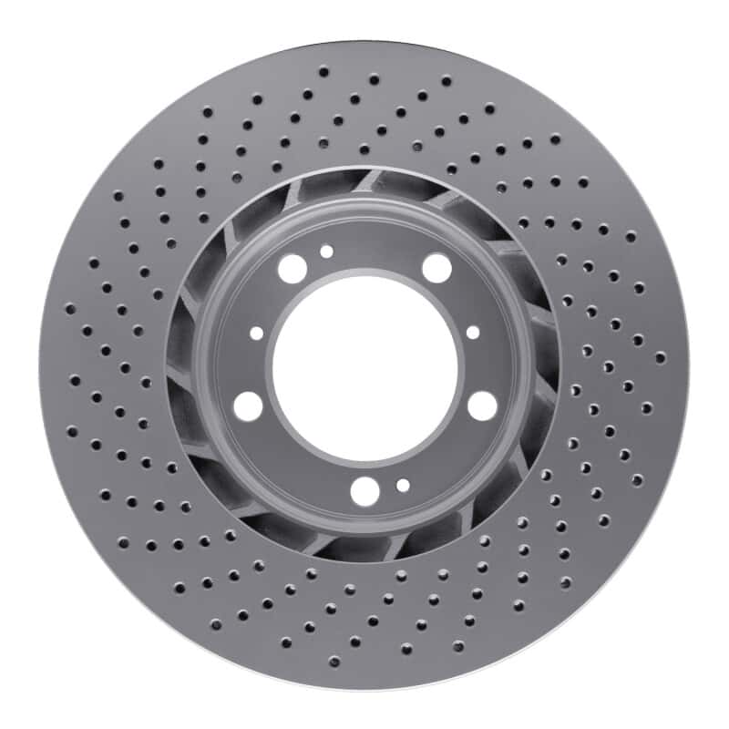 DFC — DFC 98-12 Porsche 911 Right Front Drilled Hi-Carbon Alloy Geomet Coated Rotor
DFC Brake Rotor - view 5