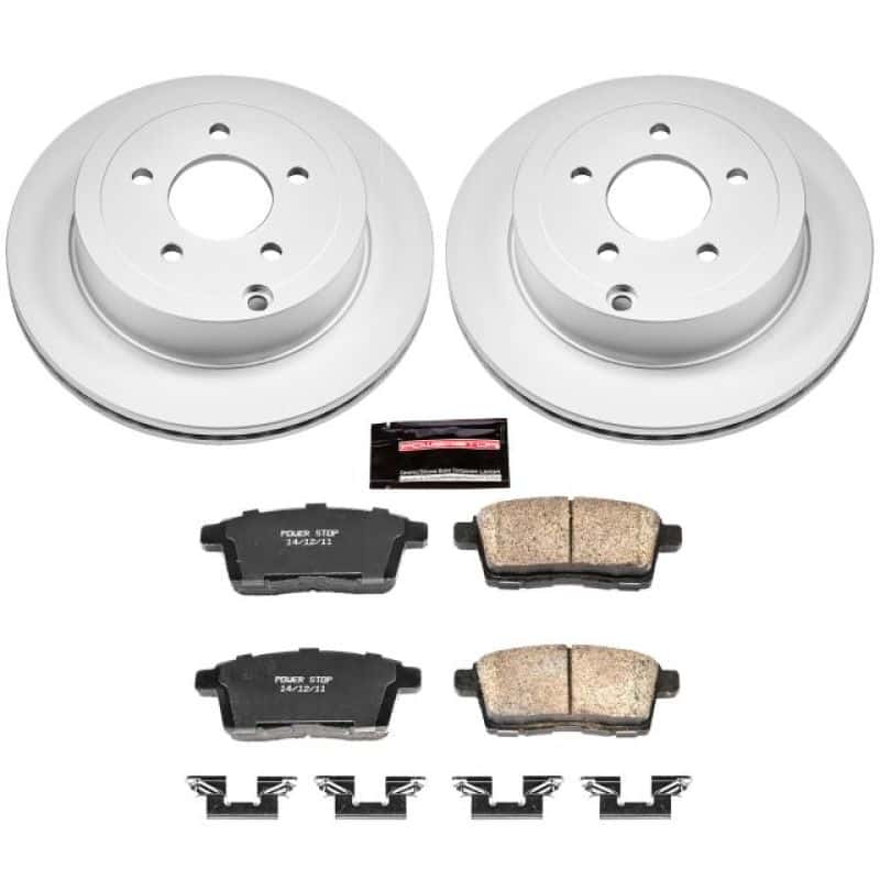 PowerStop — Power Stop 07-10 Ford Edge Rear Z17 Evolution Geomet Coated Brake Kit - view 1