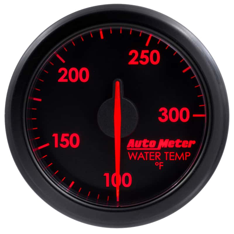 AutoMeter — Autometer Airdrive 2-1/6in Water Temperature Gauge 100-300 Degrees F - Black
GA 2" WTMP AIRDRV BK - view 13