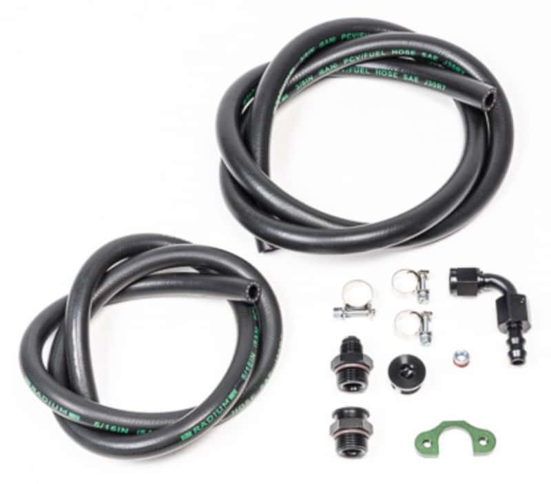 Radium Engineering — Radium Nissan RB26DETT Fuel Rail Plumbing Kit - view 2