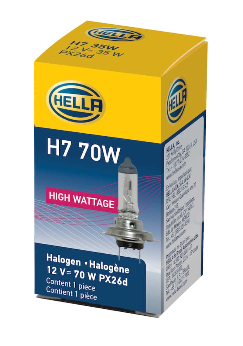 Hella — Hella Bulb H7 12V 70W PX26d T4.625
H7 70W Halogen Bulb - view 4