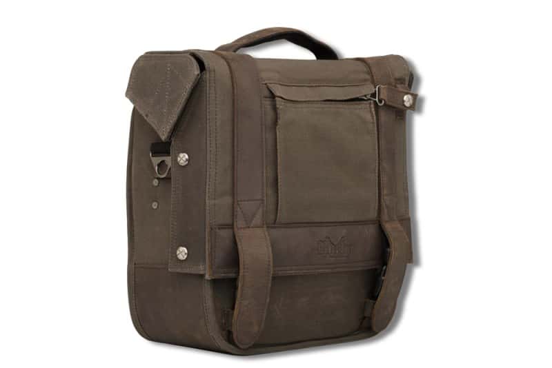 Burly Brand — Burly Brand Voyager Saddlebag Each - Dark Oak - view 1