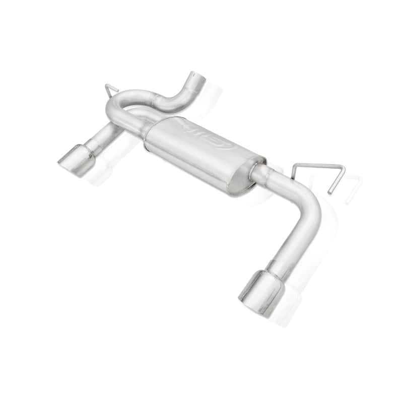 Stainless Works — Stainless Works 2007-17 Jeep Wrangler Axle Back Exhaust
Exhaust System - view 3