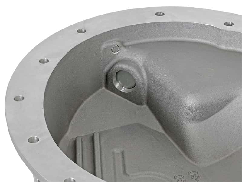 aFe — aFe Power Rear Differential Cover Raw w/Machined Fins Street Ser. 16-17 Nissan Titan XD (AAM 9.5-14)
Differential Cover - view 4