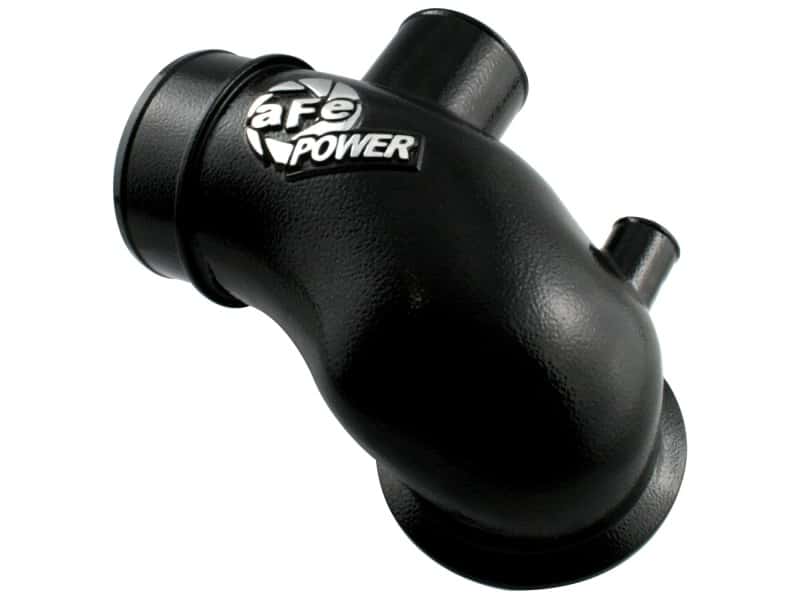 aFe — aFe Bladerunner Manifolds Turbo Inlet MAN Turbo Inlet GM Diesel Trucks 04.5-05 V8-6.6L (td)
Turbo Inlet Manifold
TChrgrIcoolerIntPpe - view 1