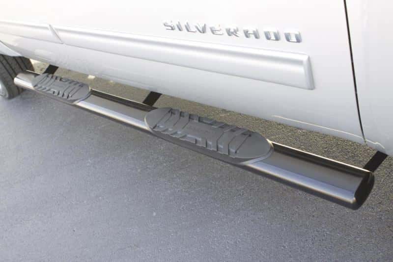 LUND — Lund 07-17 Chevy Silverado 1500 Crew Cab 5in. Oval Straight SS Nerf Bars - Polished
5 In OVAL STRAIGHT S
Nerf/Step Bar - view 3