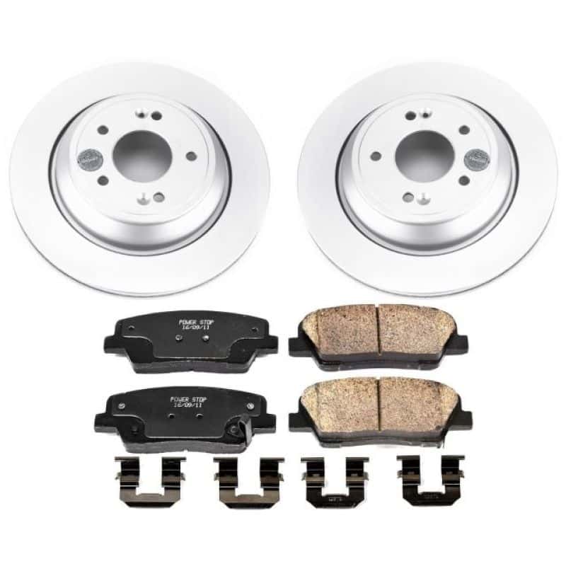 PowerStop — Power Stop 11-16 Hyundai Equus Rear Z17 Evolution Geomet Coated Brake Kit - view 1