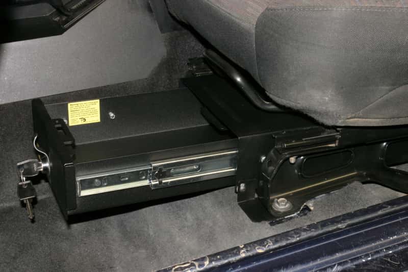 Tuffy Products — Tuffy Jeep Wrangler Underseat Drawer Nonflip Seat W/ Keyed Lock
Underseat Drawer - view 2
