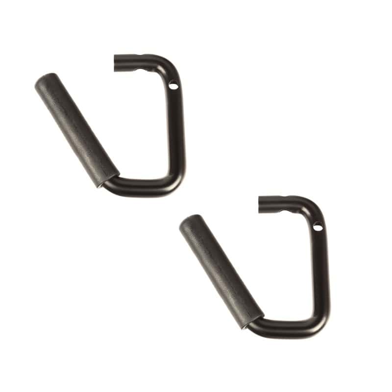 Rugged Ridge — Rugged Ridge Steel Grab Handles Front Pair Black 07-18 Jeep Wrangler JK/JKU
Interior Grab Bar
OFFROAD_INTERIOR - view 1