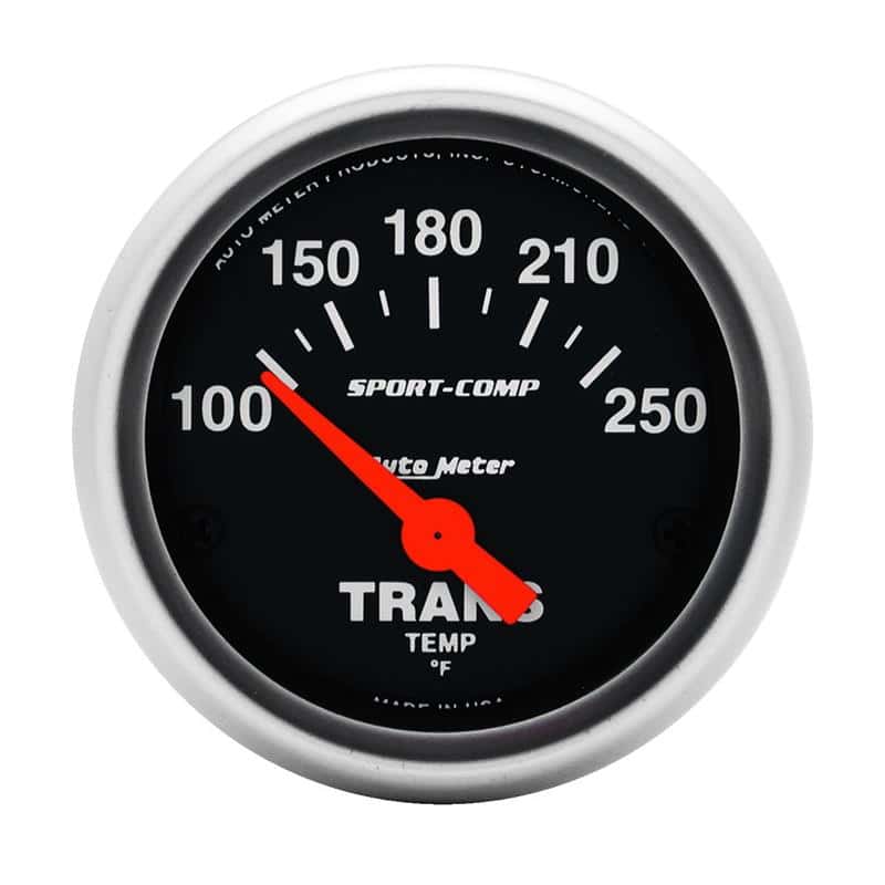 AutoMeter — Autometer Sport Comp 100-250 F Trans Temp Gauge
2" TRANS TEMP, 100-2 - view 2