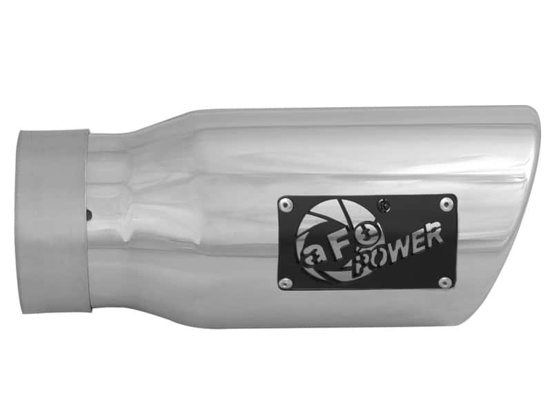 aFe — aFe MACH Force-Xp 3in Inlet x 4in Outlet x 9in Length 304 Stainless Steel Exhaust Tip Polished
Exhaust Tip Polished - view 2