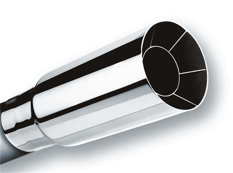 Borla — Borla Universal Polished Tip Single Round Intercooled (inlet 2 1/4in. Outlet 2 1/2in)
ExhstTailPipeTip
Tip - Round - view 2