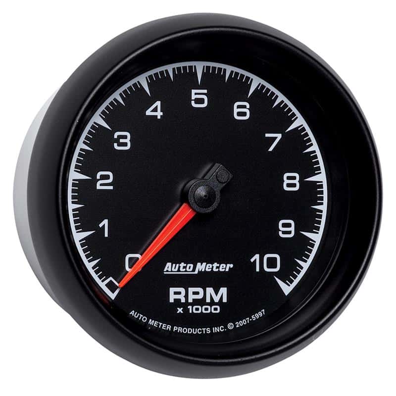 AutoMeter — Autometer ES 3-3/8in TACH 10000 RPM IN-DASH
3.4" TACH 10KRPM ES - view 4