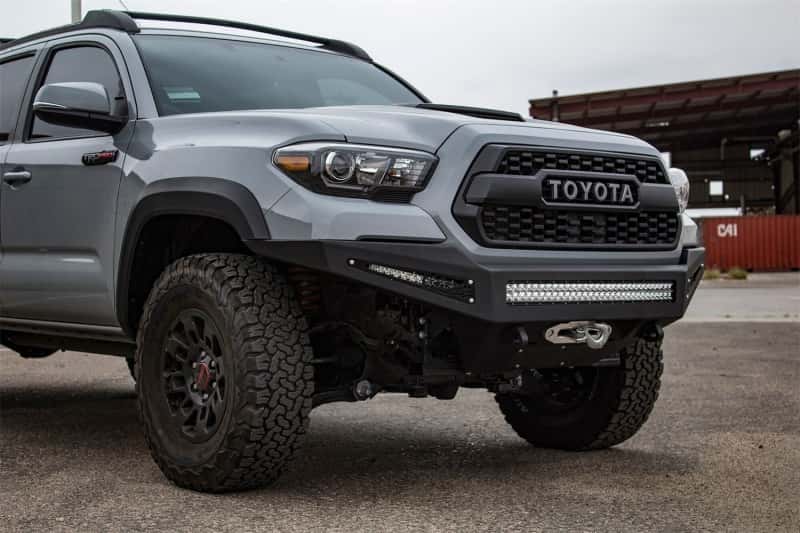 Addictive Desert Designs — Addictive Desert Designs 16-18 Toyota Tacoma HoneyBadger Front Bumper
Bumper- Front
Bumpers - view 1