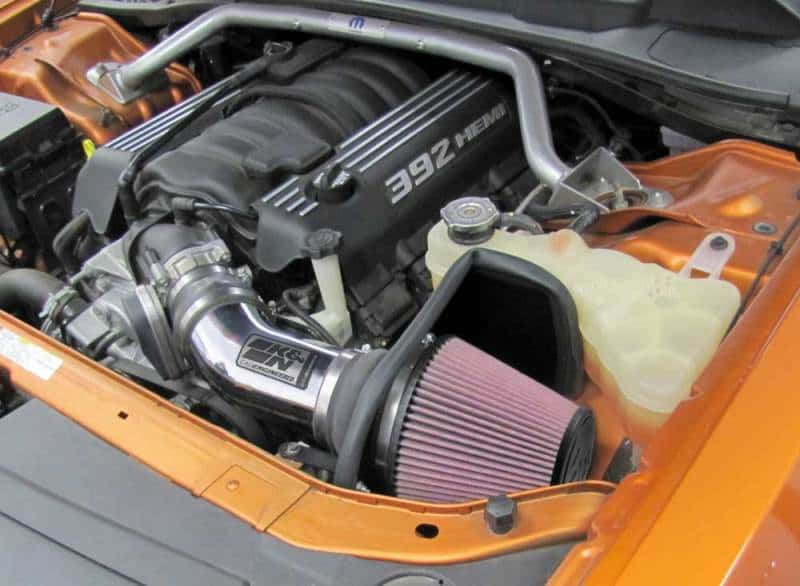 K&N Engineering — K&N Performance Intake Kit TYPHOON; 11 Dodge Challenger 6.4L V8
Performance Air Inta
Air Intake System - view 5