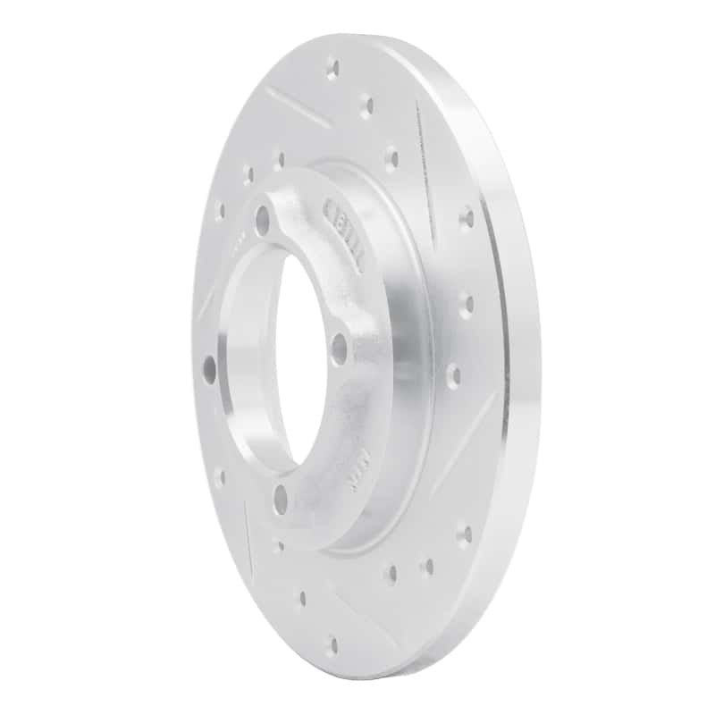 R1 Concepts — R1 88-93 Ford Festiva Front Right Drilled & Slotted Silver Brake Rotor
R1 Brake Rotor Drill - view 2