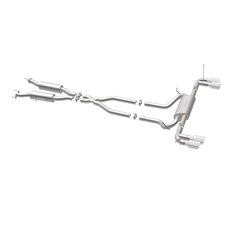 Magnaflow — MagnaFlow Cat Back, SS, 2.5in, Quad Split Polish 4in tip 14-15 Jeep Grand Cherokee 3.6L/5.7L V6/V8
Cat-Back - view 18