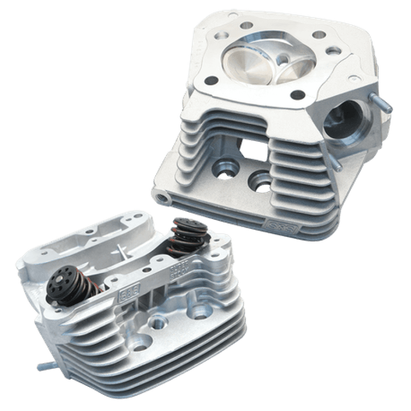 S&S Cycle — S&S Cycle 84-99 BT Super Stock Cylinder Head Kit For 3-1/2in and 3-5/8in Bore - Natural - view 2