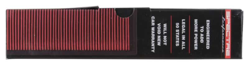Spectre — Spectre 2007 Chevy Camaro 3.8L/5.7L V6/V8 F/I Replacement Panel Air Filter
Spectre Replacement
Air Filter - view 9