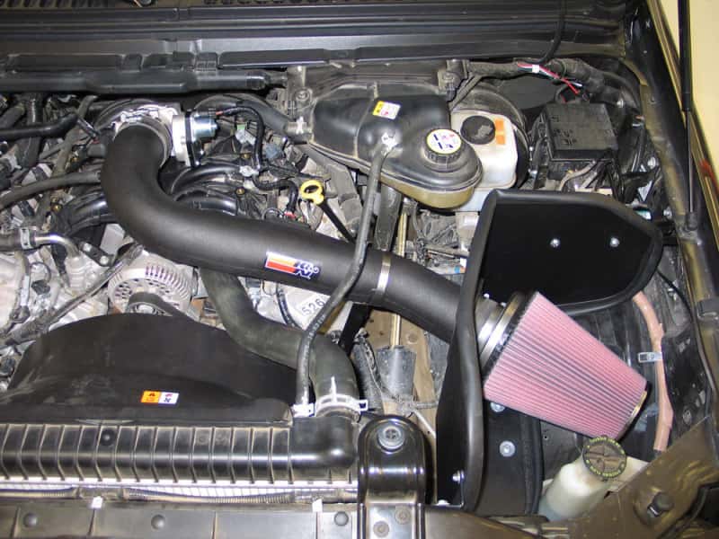K&N Engineering — K&N 05-06 Ford F250 V8-5.4L Performance Intake Kit
Performance Air Inta
Air Intake System - view 4