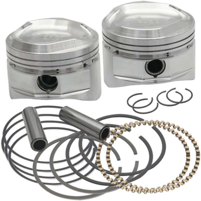 S&S Cycle — S&S Cycle 84-99 BT HSF 3-5/8in Piston Set - .010in - view 2