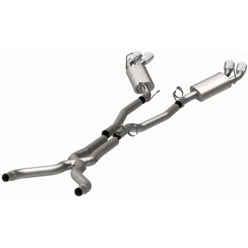Magnaflow — MagnaFlow 13 Chevy Camaro V8 6.2L S/C Quad Split Rear Exit Cat Back Perf Exhaust
Cat-Back - view 26