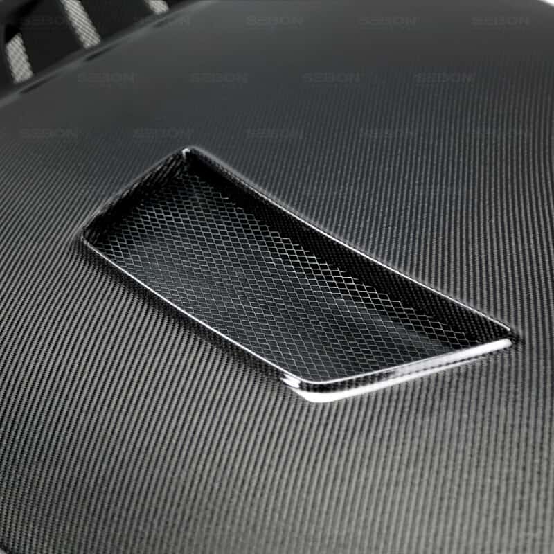 Seibon — Seibon 2017 Honda Civic Type R CV-Style Carbon Fiber Hood
HOOD - view 8