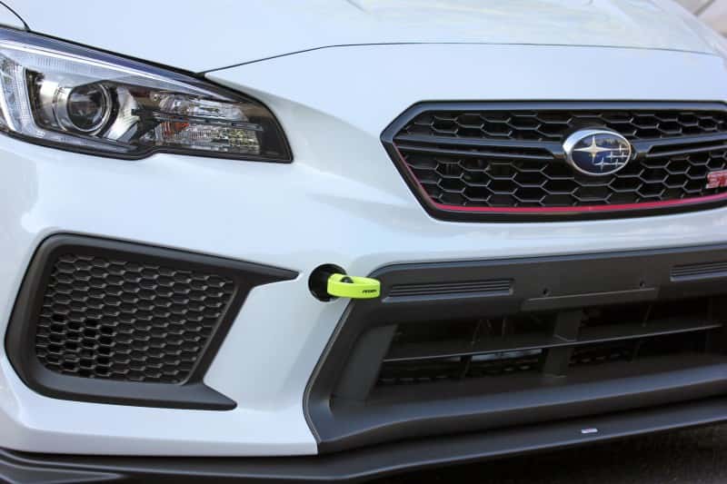 Perrin Performance — PERRIN 18-21 Subaru WRX & STI / 13-25 BRZ / 17-20 Toyota 86 Tow Hook Kit (Front) - Neon Yellow
paPSP-BDY-235NY - view 4
